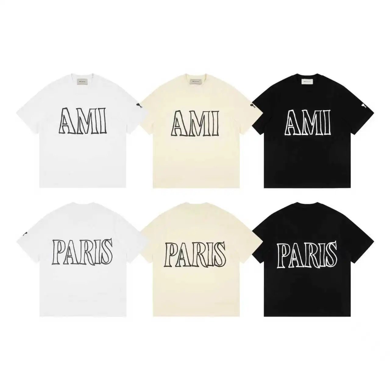 【DX36-1】字母印花休闲短袖男女同款