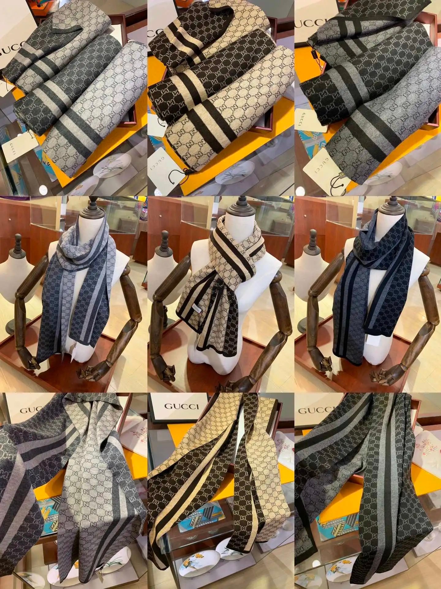 【DX9-9】男款围巾集合